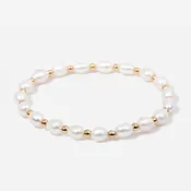 Avery Pearl Bead Bracelet