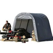08' x 12' x 08' Portable Garage Canopy – Heavy Duty Steel Frame Shelter for Vehicles & Outdoor Storage
