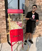 Antique Popcorn Cart