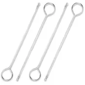 1/2" Heavy Duty Smooth Handicap Drapery Baton with Clear Adapter - 4 PC
