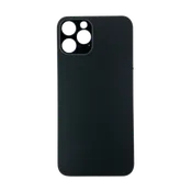 iPhone 12 Pro Back Glass with Large Camera Hole - No Logo - Graphite