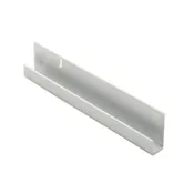 12ft Bottom J-Channel 2010-A, Satin Clear Anodized