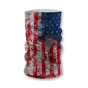 American Flag Grunge Neck Gaiter
