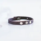 3 Dott - Brushed Silver