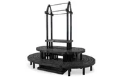 Five Step Plant Hanger Plus Island Display 96x63x84