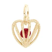 02 HEART BIRTHSTONE FEB