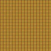 2504Y-44 Gold Plaid Dobby - Plant Kindness by Janet Nesbitt Collection for Henry Glass