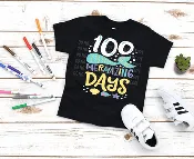 100 Mermazing Days DTF Transfer – Magical Mermaid School Shirt