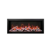 Amantii 42" Electric Fireplace Extra Tall, Built-in - SYM-42-XT