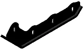 2000 Series – Steel Wear Shoe – Right