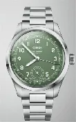 01 403 7799 4067-07 8 20 06  Oris Big Crown Pointer Date Cal. 403, 40mm Pale Green Dial Second Hand Sub-Dial Stainless Steel Case And Bracelet