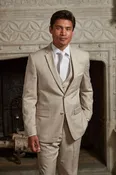 Couture 1910 Men’s Power Stretch Suit – Tan
