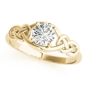 0.5 CT Round Diamond Fashion Ring