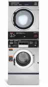 Dexter T-350 SWD 30lb Express Washer Dryer Stack