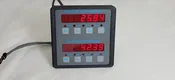 1/4 DIN, 2 line LED Readout