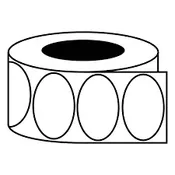 Labels, 1.5″ x .75″ Oval