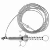 10CC Luer Lock Syringe w/9′ Tubing, Sterile – Box Of 10