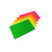 Fluorescent Card Stock - 5.5"  x 3.5" - 100pk
