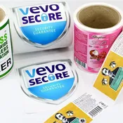 1×1 Full Color Custom Shaped Polypropylene Sticker