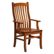 Arts & Crafts Dining Arm Chair | Countrywood Accents