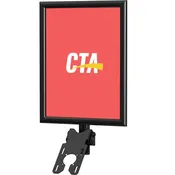 Add-On Graphic and Bracket for CTA Floor Stands