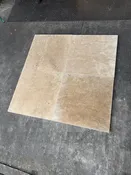 16 x 16 Filled and Honed Walnut Travertine Tile