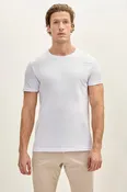 100% Cotton Crew-Neck T-Shirt - White