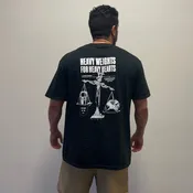 Heavy Weights 4 Heavy Hearts Tee (Black)