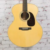 Martin - Manchester Music Mill 20th Anniversary Commemorative Edition Custom Shop Grand J-Size Baritone Acoustic Guitar - Style 28 - Adirondack Spruce/EIR - Natural - w/ Hardshell Case