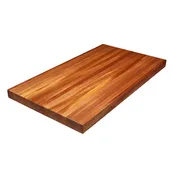 African Mahogany Edge Grain Butcher Block Countertop