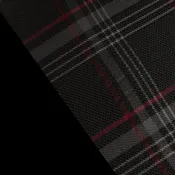 Black & Red Plaid Fabric Material