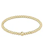 Classic 4mm Gold Bead Bangle