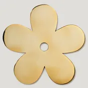 Ada Flower Cabinet Knob Backplate