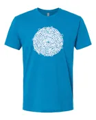 JiggyJamz Spaziral Tee UNISEX-Turquoise