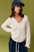 Betsy Cable Knit Cardigan