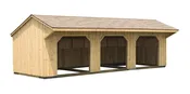 10×36 Run In Shed