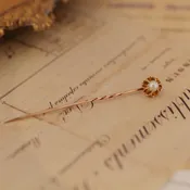 Antique Pearl Belcher Stick Pin