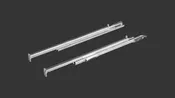24" Telescopic guides