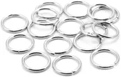 0.7mm Thickness Jump Ring- 4mm 5mm 6mm and 8mm and 10mm- Sterling Silver color-  Jump Ring- Basic Sizing