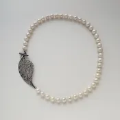 Pearls of Purity, Finished with a Sterling Leaf — Your Site Title