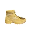 Safara NJ6611 Khaki Leather/Nylon 8” Side-zip Steel-toe Workboot