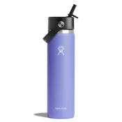 24oz Wide Mouth with Flex Straw Cap Lupine