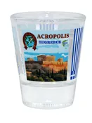 Acropolis Athens Greece Wonders of the World Collection Shot Glass