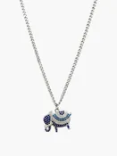 Elephant Cubic Zirconia Necklace