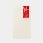 012 TRAVELER Notebook Regular  - Refill - Sketch Notebook