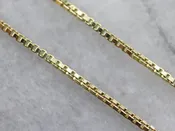 14-Karat Yellow Gold Box-Link Chain