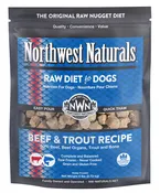 Northwest Naturals Frozen Nuggets – Beef & Trout