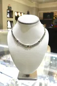 10K 3.22CT Heart Cuban Necklace