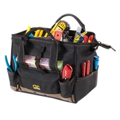12" Tool Bag with Top-Side Plastic Parts Tray