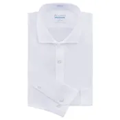 Adonis Luxury Twill Men's White Shirts  MCBTC301